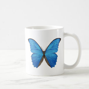 Mug Papillon bleu de Morpho