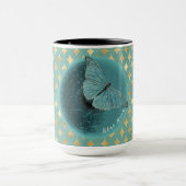 Mug Papillon bleu lune (Centre)
