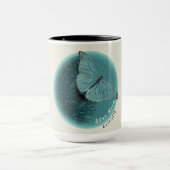 Mug Papillon bleu lune (Centre)