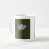 Mug Papillon bleu marine (Devant gauche)