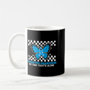 Mug Papillon Bleu Pour La Famille De Sensibilisation A