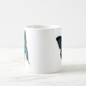 Mug Papillon bleu serré (Centre)