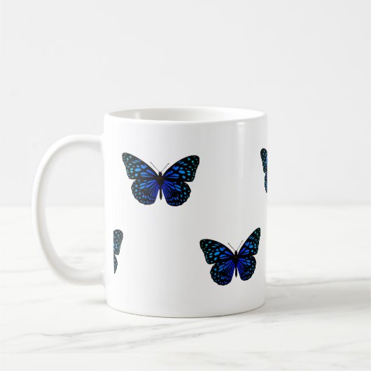 Mug papillon bleu Thunder_Cove (Gauche)