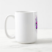 Mug "Papillon céleste et colibri Steampunk - Mécanique (Gauche)