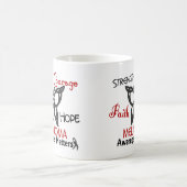 Mug Papillon celtique 3 de mélanome (Centre)