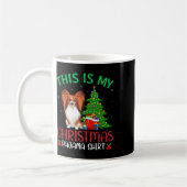 Mug Papillon Chien Fête De Noël Laide C'Est Mon Noël (Gauche)