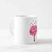 Mug Papillon chromé de l'arbre (Devant gauche)