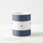 Mug Papillon classique Insect Ajouter votre nom gris f (Centre)