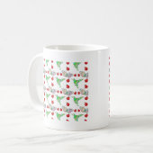 Mug Papillon, colibri et Motif de coccinelle (Devant gauche)
