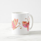 Mug Papillon coloré (Devant droit)