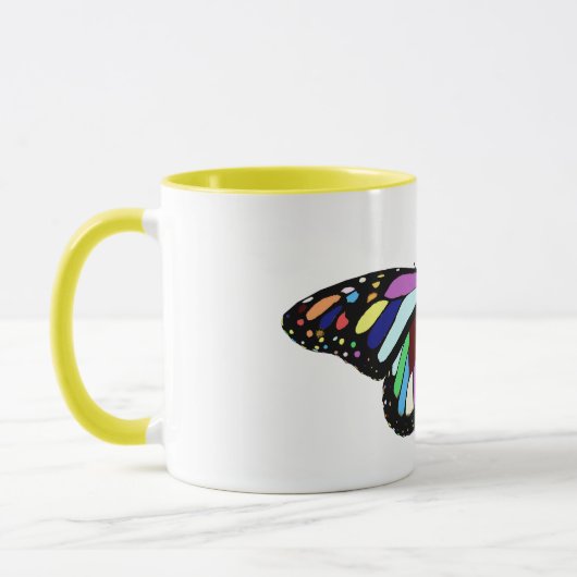 Mug Papillon coloré RP (Gauche)