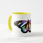 Mug Papillon coloré RP (Devant gauche)
