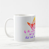 Mug papillon comme la vie (Gauche)