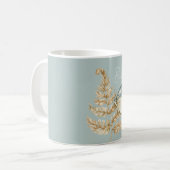 Mug Papillon Croire Bleu (Devant gauche)