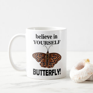 Mug Papillon Croyez En Votre Papillon