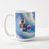 Mug Papillon Dans Les Nuages (Gauche)