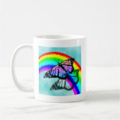 Mug Papillon d'arc-en-ciel (Gauche)
