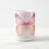 Mug Papillon d'art à l'aquarelle (Centre)