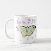 Mug Papillon de beauté verte à la menthe (Gauche)