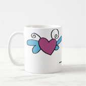 Mug Papillon de coeur (Gauche)