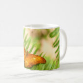 Mug Papillon de croisière orange (Devant droit)