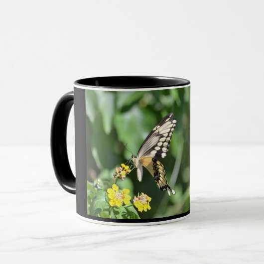 Mug Papillon de danse (Devant gauche)