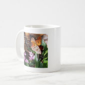 Mug Papillon de fritillaire de Golfe de John 8 (Devant gauche)