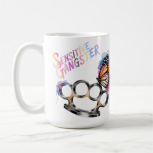 Mug Papillon de gangster sensible et poings américains