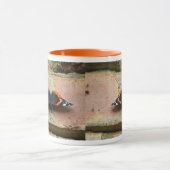 Mug papillon de l'amiral rouge (Centre)