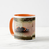 Mug papillon de l'amiral rouge (Devant gauche)