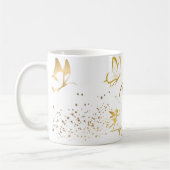 Mug Papillon de luxe Gold Design - Design et fonction (Gauche)