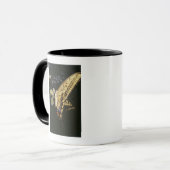 Mug Papillon de machaon sur la fleur, fin (Devant gauche)