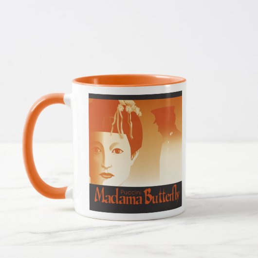 Mug Papillon de Madama ! Opéra (Gauche)