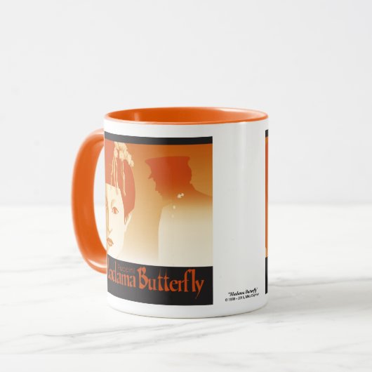 Mug Papillon de Madama ! Opéra (Devant gauche)