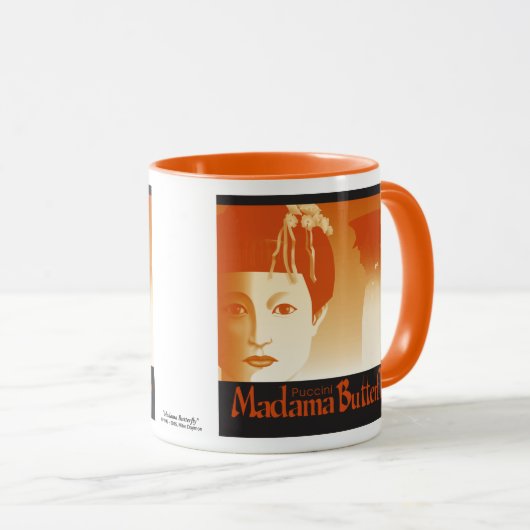 Mug Papillon de Madama ! Opéra (Devant droit)
