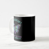Mug Papillon de message anti-émotionnel (Devant gauche)