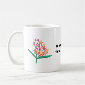 Mug Papillon de monarque avec le Milkweed (Gauche)