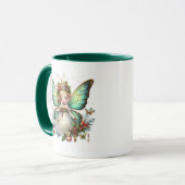 Mug Papillon de Noël (Devant gauche)