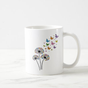 Mug Papillon de pissenlit en vol