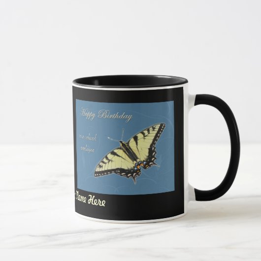 Mug Papillon de queue de tigre (Droite)