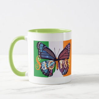 Mug Papillon de Saoirse d'Irlandais