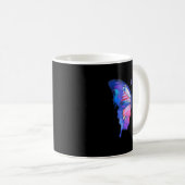 Mug Papillon de sensibilisation (Devant droit)