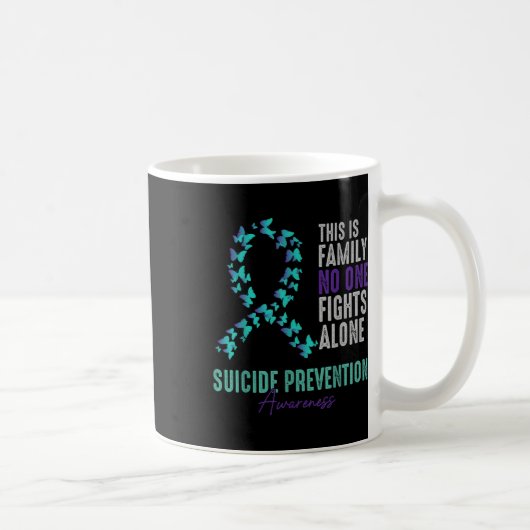 Mug Papillon de sensibilisation à la prévention du sui (Droite)