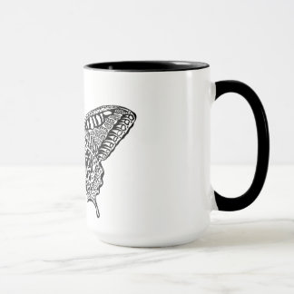 Mug Papillon de style
