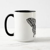 Mug Papillon de style (Gauche)