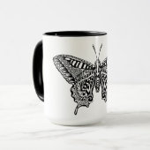 Mug Papillon de style (Devant gauche)