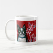 Mug Papillon de yeux de Boston Terrier (Gauche)