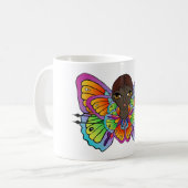 Mug papillon Débardeur féminine (Devant gauche)
