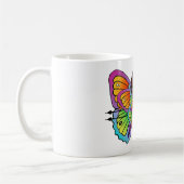 Mug papillon Débardeur féminine (Gauche)