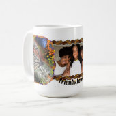 Mug Papillon des amis pour toujours (Devant gauche)
